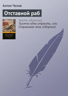 Антон Чехов Отставной раб обложка книги