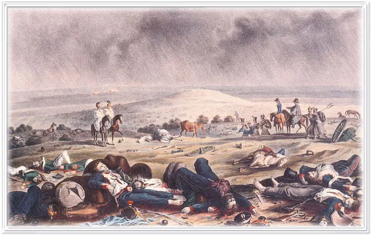 На Бородинском поле после битвы 17 сентября 1812 года Художник Х Фабер дю - фото 10