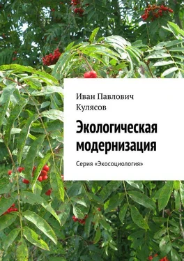 Иван Кулясов Экологическая модернизация. Серия «Экосоциология» обложка книги