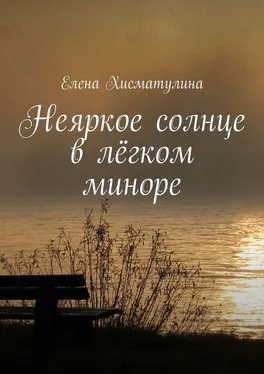 Елена Хисматулина Неяркое солнце в лёгком миноре обложка книги