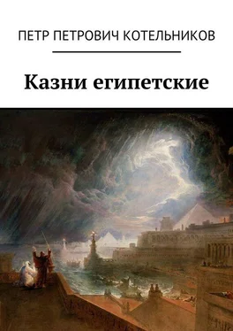 Петр Котельников Казни египетские обложка книги