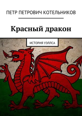 Петр Котельников Красный дракон. История Уэллса обложка книги