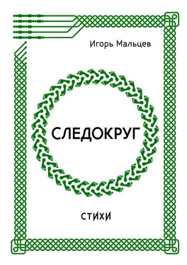 Игорь Мальцев Следокруг. Стихи обложка книги