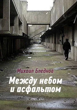 Михаил Бледнов Между небом и асфальтом обложка книги