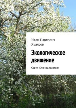 Иван Кулясов Экологическое движение. Серия «Экосоциология» обложка книги