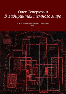 Олег Северюхин В лабиринтах темного мира. Похождения полковника Северцева. Том 2 обложка книги