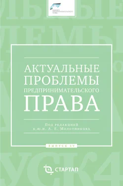 Сборник статей Актуальные проблемы предпринимательского права. Выпуск IV обложка книги