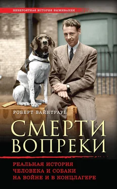 Роберт Вайнтрауб Смерти вопреки. Реальная история человека и собаки на войне и в концлагере обложка книги