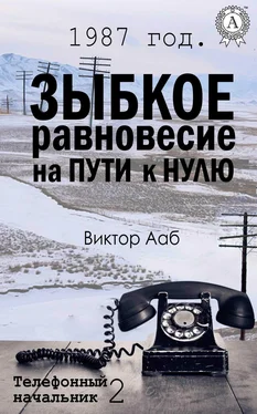 Виктор Ааб 1987 год. Зыбкое равновесие на пути к нулю обложка книги