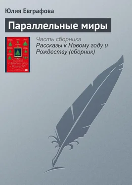 Юлия Евграфова Параллельные миры обложка книги