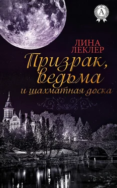 Лина Леклер Призрак, ведьма и шахматная доска обложка книги