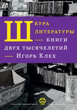 Игорь Клех Шкура литературы. Книги двух тысячелетий обложка книги