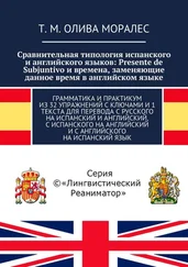 Т. Олива Моралес - Сравнительная типология испанского и английского языков: Presente de Subjuntivo и времена, заменяющие данное время в английском языке. Грамматика и практикум из 32 упражнений с ключами и 1 текста для перевода с русского