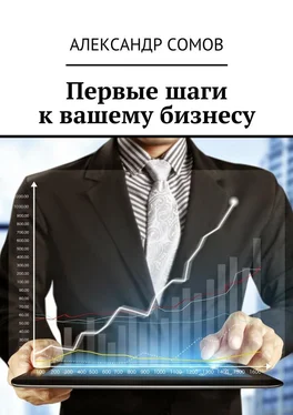 Александр Сомов Первые шаги к вашему бизнесу обложка книги