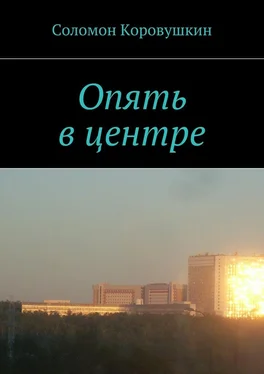 Соломон Коровушкин Опять в центре обложка книги