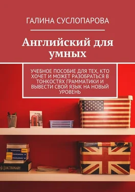 Галина Суслопарова Английский для умных. Учебное пособие для тех, кто хочет и может разобраться в тонкостях грамматики и вывести свой язык на новый уровень обложка книги