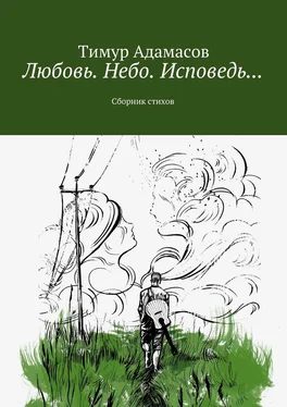 Тимур Адамасов Любовь. Небо. Исповедь… Сборник стихов обложка книги