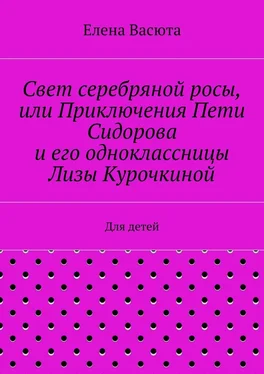 Елена Васюта Свет серебряной росы, или Приключения Пети Сидорова и его одноклассницы Лизы Курочкиной. Для детей обложка книги