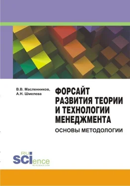 Валерий Масленников Форсайт развития теории и технологии менеджмента: основы методологии обложка книги