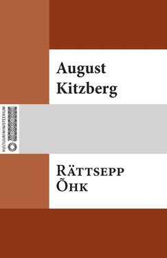 August Kitzberg Rättsepp Õhk обложка книги