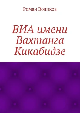 Роман Воликов ВИА имени Вахтанга Кикабидзе обложка книги