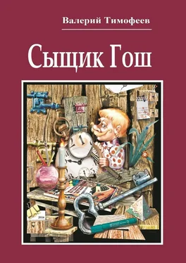 Валерий Тимофеев Сыщик Гош. Первое дело обложка книги