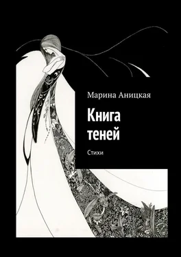 Марина Аницкая Книга теней. Стихи обложка книги