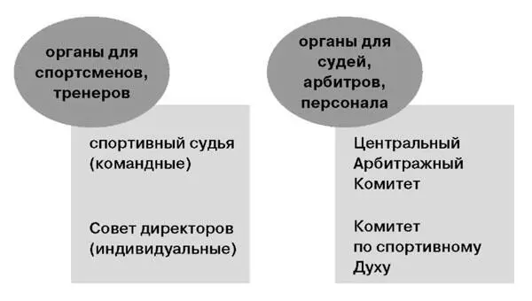 Рисунок 5 Система дисциплинарных органов Федерации плавания Греции Правила - фото 6