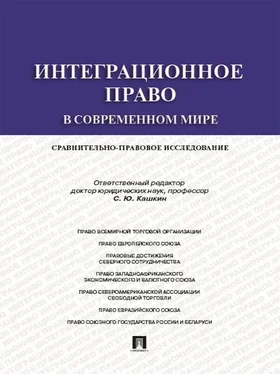 Коллектив авторов Интеграционное право в современном мире: сравнительно-правовое исследование. Монография обложка книги