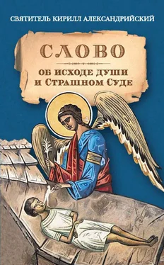 Святитель Кирилл Александрийский Слово об исходе души и Страшном Суде обложка книги