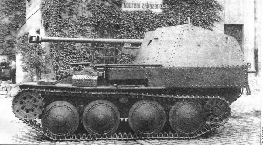 Истребитель танков SdKfz138 Мардер III AusfM Темп производства САУ - фото 35