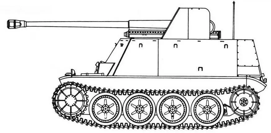 SdKfz132 Marder II Что касается шасси самоходных орудий то первыми - фото 7