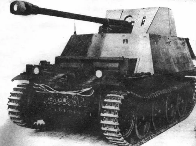 Самоходная установка SdKfz132 Мардер II ранних выпусков Расчет занимает - фото 8
