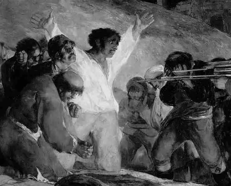 В ночь на 3 мая 1808 года в следующую после восстания ночь на пустыре на - фото 29