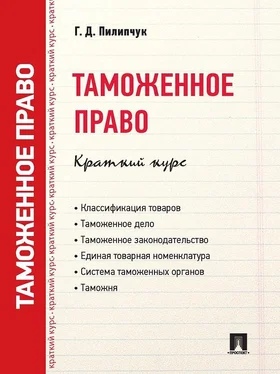 Г. Пилипчук Таможенное право. Краткий курс. Учебное пособие обложка книги