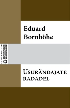 Eduard Bornhöhe Usurändajate radadel обложка книги