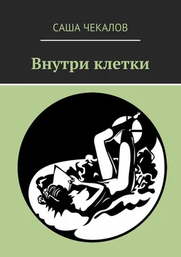 Саша Чекалов Внутри клетки обложка книги