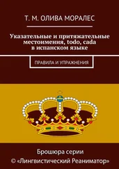 Т. Олива Моралес - Указательные и притяжательные местоимения, todo, cada в испанском языке. Правила и упражнения