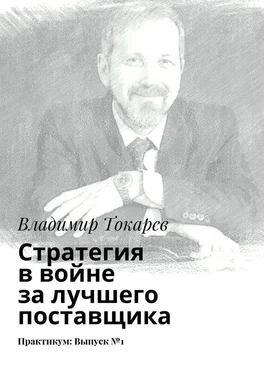 Владимир Токарев Стратегия в войне за лучшего поставщика. Практикум: Выпуск №1 обложка книги