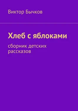 Виктор Бычков Хлеб с яблоками. сборник детских рассказов обложка книги