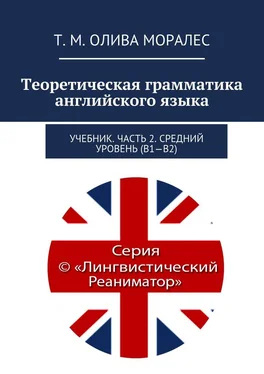 Т. Олива Моралес Теоретическая грамматика английского языка. Учебник. Часть 2. Средний уровень (В1–В2) обложка книги