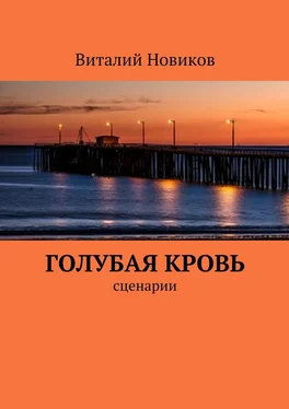 Виталий Новиков Голубая кровь. сценарии обложка книги