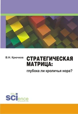 Владимир Крючков Стратегическая Матрица: глубока ли кроличья нора? Монография обложка книги