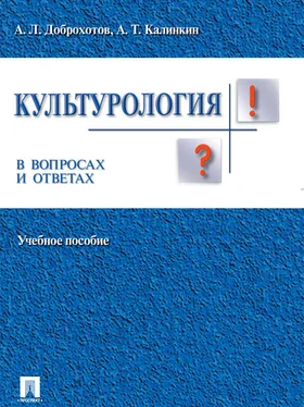 Александр Доброхотов Культурология в вопросах и ответах. Учебное пособие обложка книги