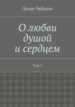 Денис Чебаков О любви душой и сердцем. Том 2 обложка книги