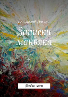 Владислав Рогозин Записки маньяка. Первая часть обложка книги