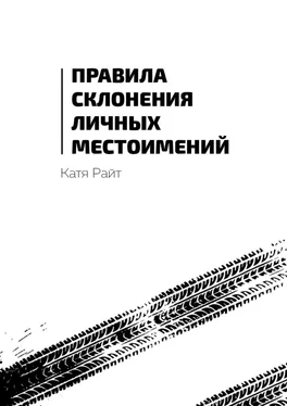 Катя Райт Правила склонения личных местоимений обложка книги