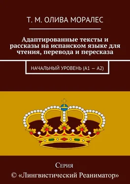 Т. Олива Моралес Адаптированные тексты и рассказы на испанском языке для чтения, перевода и пересказа. Начальный уровень (А1 – А2) обложка книги