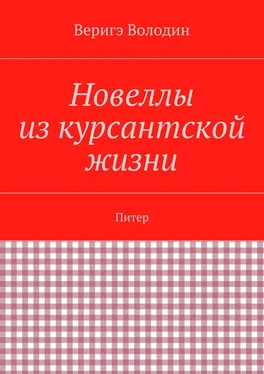 Веригэ Володин Новеллы из курсантской жизни. Питер обложка книги