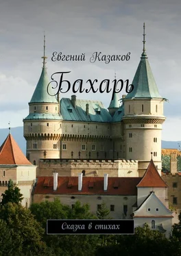 Евгений Казаков Бахарь. Сказка в стихах обложка книги